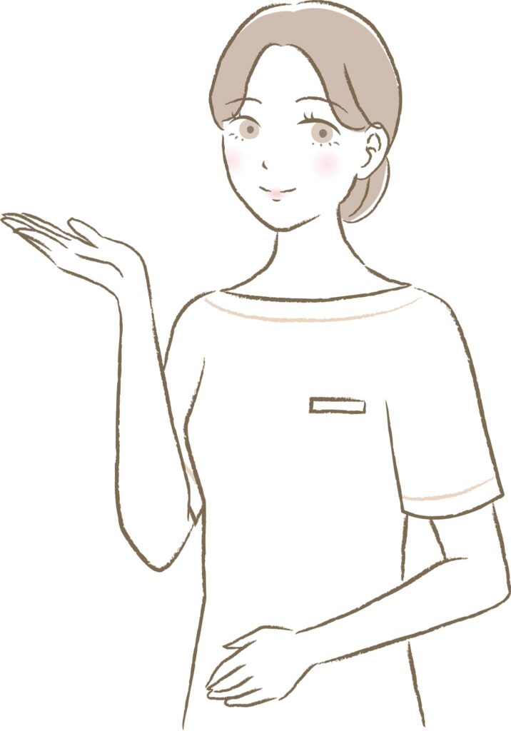 歯科助手の女性