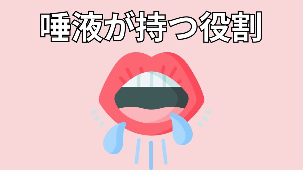 唾液のイメージ