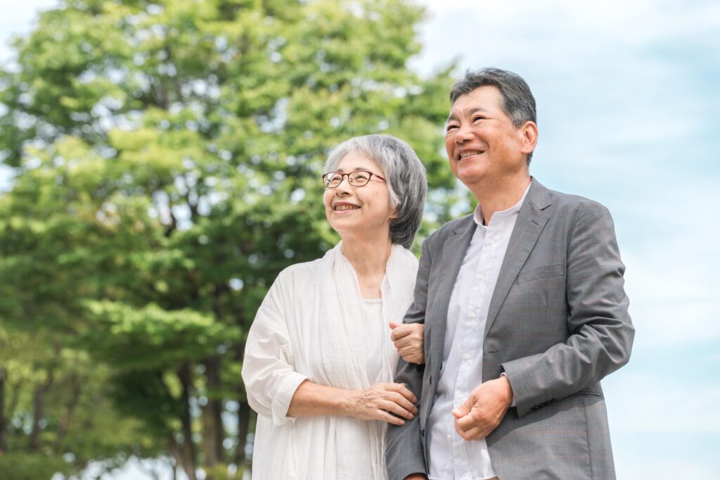 インプラント治療を検討している高齢者