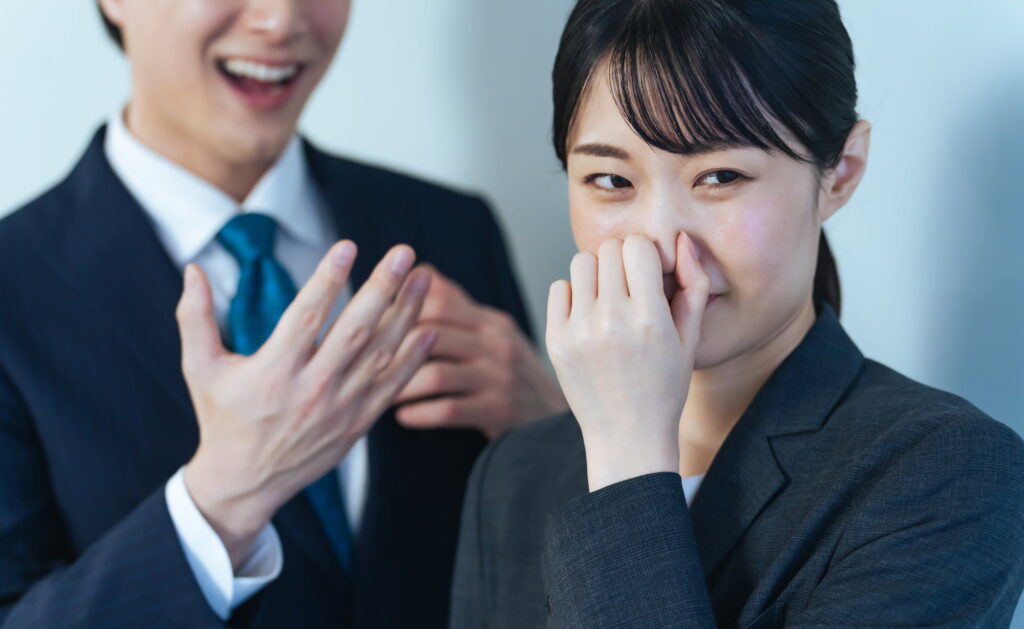 男性の口臭が気になる女性