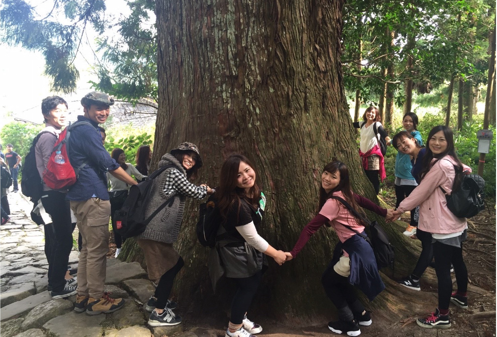 法人グループで院外研修、熊野古道散策の様子